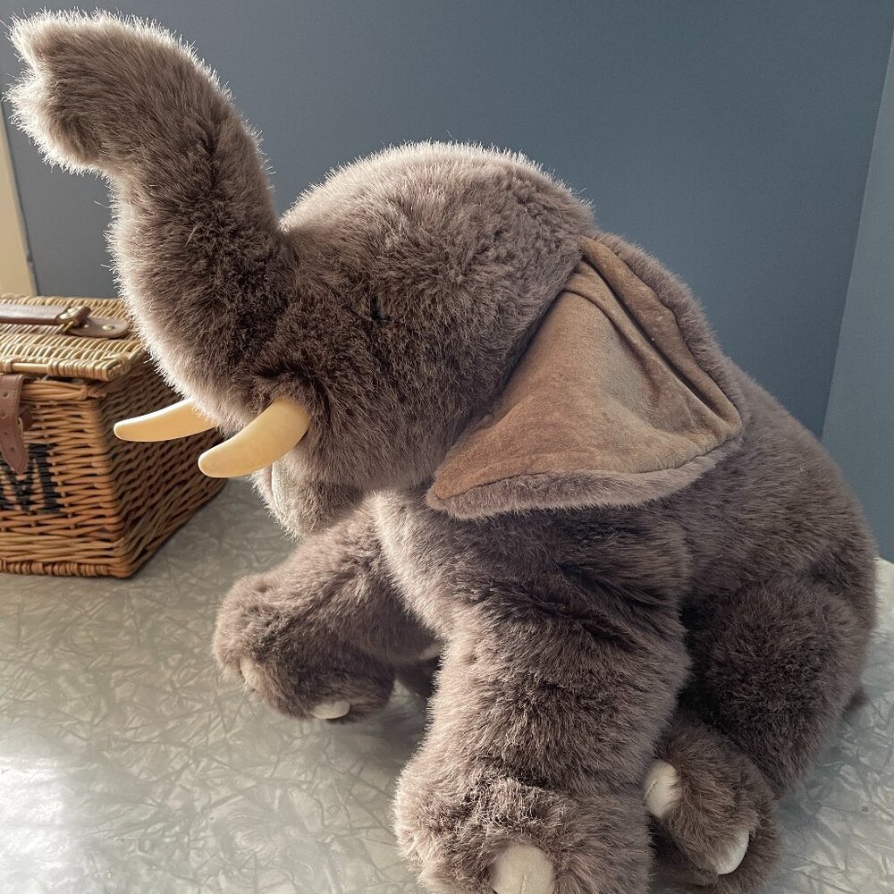 Gund Design 1987 Vintage Elephant in the Extra Large Size
